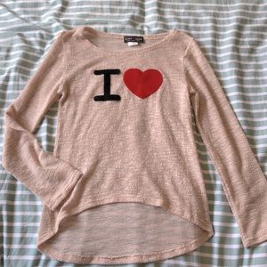 NWOT Girls Light Weight Long Sleeve Shirt ❤️